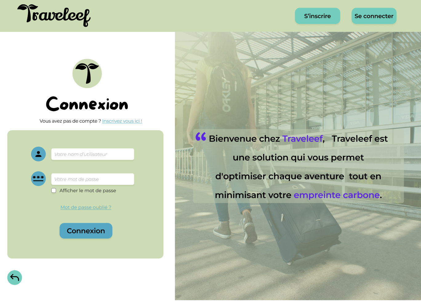 Aperçu 1 - Traveleef - Plateforme de voyages écoresponsables